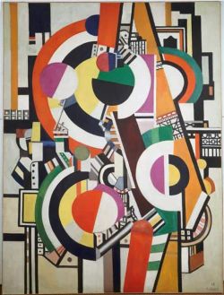 Peinture sur toile de Leger Discs reproduction peinte à la main