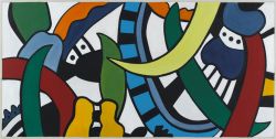 Peinture sur toile de Leger Project For A Mural Vulcania reproduction peinte à la main