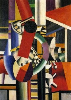 Peinture sur toile de Leger Still Life - 1919 reproduction peinte à la main