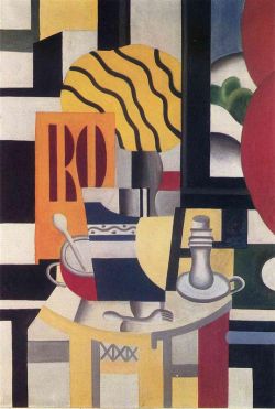 Peinture sur toile de Leger Still Life With Candle reproduction peinte à la main