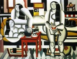 Peinture sur toile de Leger The Breakfast reproduction peinte à la main
