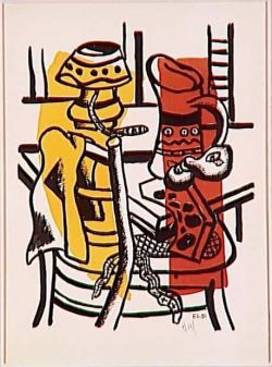 Peinture sur toile de Leger The Chair reproduction peinte à la main