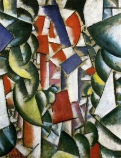 Peinture sur toile de Leger The House Under The Trees reproduction peinte à la main