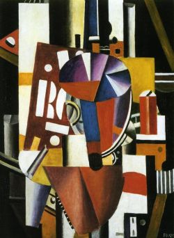 Peinture sur toile de Leger The Typographer reproduction peinte à la main