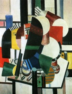 Peinture sur toile de Leger Woman With Flower Portrait Study reproduction peinte à la main