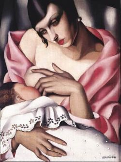 Peinture sur toile de Lempicka Maternity reproduction peinte à la main