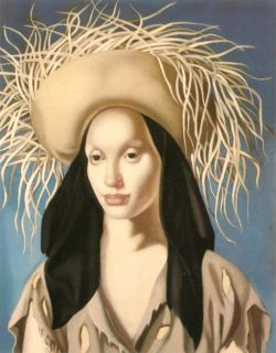 Peinture sur toile de Lempicka Mexican Girl reproduction peinte à la main