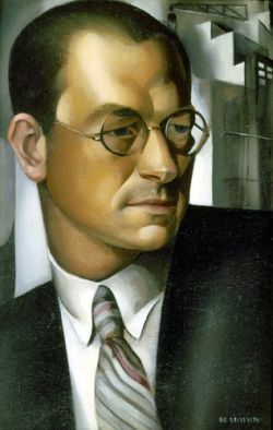 Peinture sur toile de Lempicka Portrait Of Pierre De Montaut reproduction peinte à la main