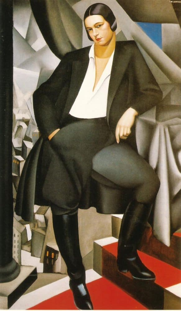 Lempicka Portrait Of The Duchess Of La Salle