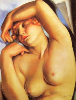 Peinture sur toile de Lempicka Sleeping Girl reproduction peinte à la main