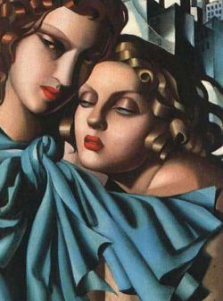 Peinture sur toile de Lempicka The Girls reproduction peinte à la main