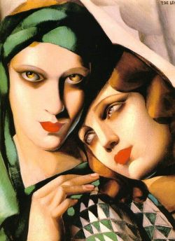 Peinture sur toile de Lempicka The Green Turban reproduction peinte à la main