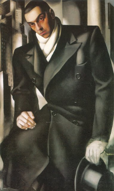 Lempicks Portrait Of A Man Or Mr Tadeusz De Lempicki