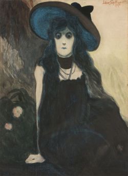 Leon Spilliaert The Absinthe Drinker 1907 reproduction peinte à la main