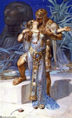 Peinture sur toile de Leyendecker Joseph Christian Antony And Cleopatra 1902 reproduction peinte à la main
