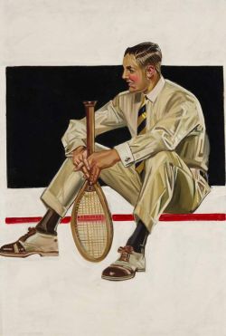Peinture sur toile de Leyendecker Joseph Christian Arrow College Shirts reproduction peinte à la main