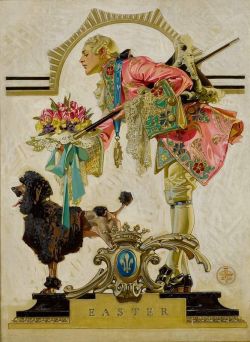 Peinture sur toile de Leyendecker Joseph Christian Easter 1930 reproduction peinte à la main