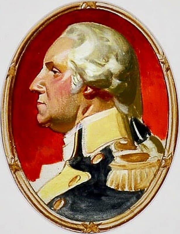 Leyendecker Joseph Christian Study For Washington In Profile 1939