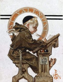 Peinture sur toile de Leyendecker Joseph Christian Valentine S Day Cherub reproduction peinte à la main