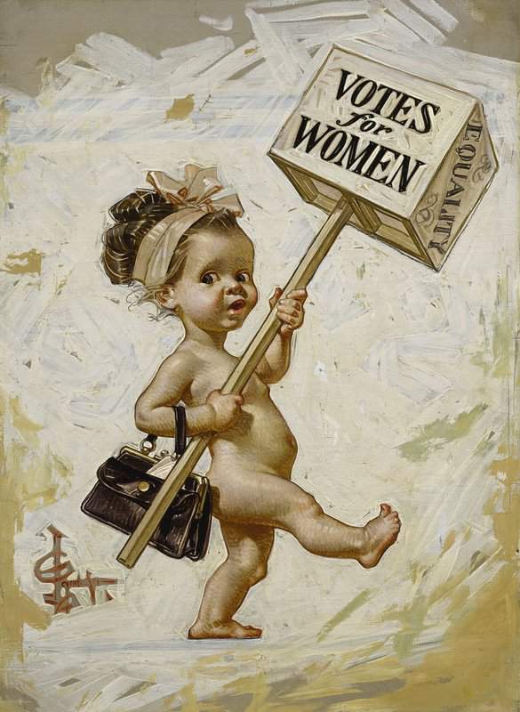 Leyendecker Joseph Christian Votes For Women 1911
