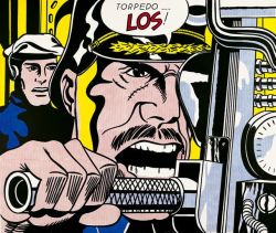 Peinture sur toile de Lichtenstein Torpedo Los reproduction peinte à la main