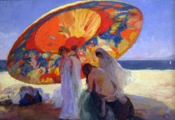 Lluís Masriera Rosés, Ombres Projectades, 1920 reproduction peinte à la main