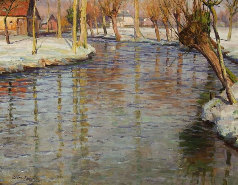 Louis Aston Knight Hiver En Normandie - 1926
