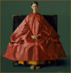 Lu Jianjun Catherine La Rose. reproduction peinte à la main