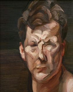 Peinture sur toile de Lucian Freud Self-portrait 1963 reproduction peinte à la main