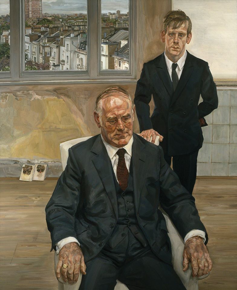 Lucian Freud Two Irishmen In W11 - 1984-85