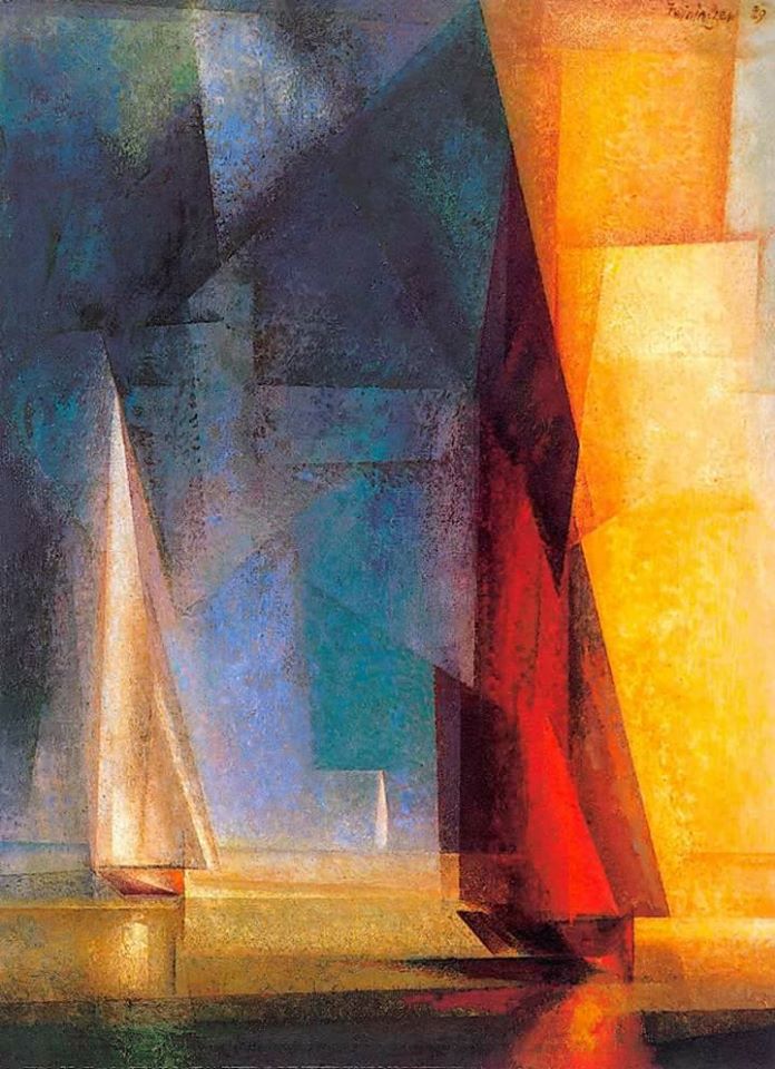 Lyonel Feininger Stiller Tag Am Meer 1929