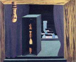 Peinture sur toile de Magritte A Famous Man reproduction peinte à la main