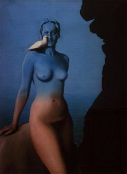 Peinture sur toile de Magritte Black Magic 2 reproduction peinte à la main