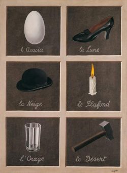 Peinture sur toile de Magritte La Clef Des Songes - 1930 reproduction peinte à la main