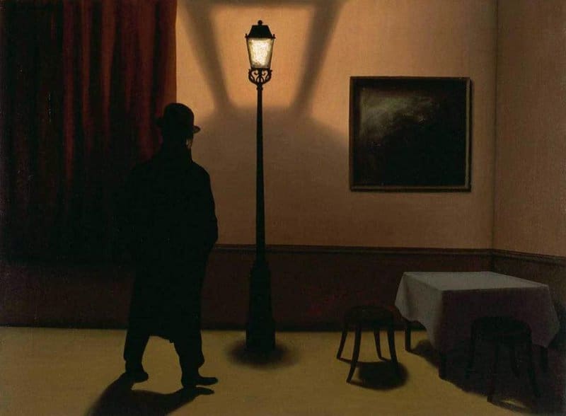 Magritte Le Noctambule Le R Verb Re 1927-28