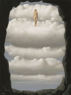 Peinture sur toile de Magritte Le Pain Quotidien 1942 reproduction peinte à la main