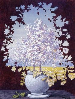 Peinture sur toile de Magritte Le Pays Des Miracles C.1964 reproduction peinte à la main