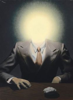 Peinture sur toile de Magritte Le Principe Du Plaisir 1937 reproduction peinte à la main