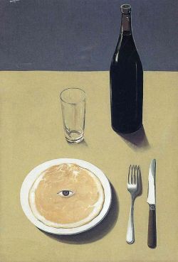 Peinture sur toile de Magritte Portrait reproduction peinte à la main