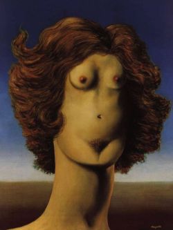 Peinture sur toile de Magritte Rape reproduction peinte à la main