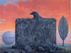 Peinture sur toile de Magritte The Fountain Of Youth reproduction peinte à la main
