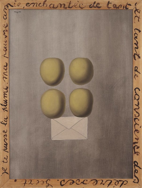 Magritte The Good News La Bonne Nouvelle 1928