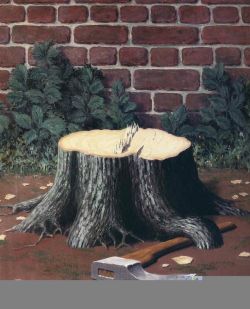 Peinture sur toile de Magritte The Labours Of Alexander reproduction peinte à la main