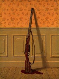 Peinture sur toile de Magritte The Survivor 1950 reproduction peinte à la main