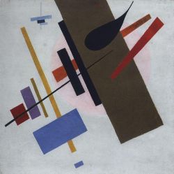 Peinture sur toile de Malevich, Suprématisme - 1917 reproduction peinte à la main