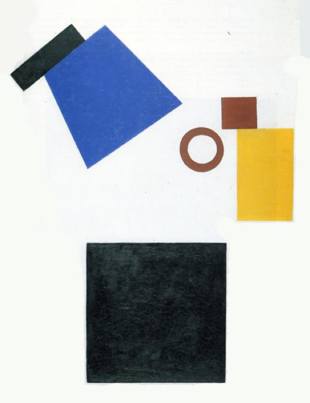 Malevich, Suprématisme - Autoportrait en deux dimensions