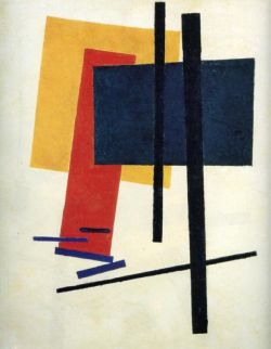 Peinture sur toile de Malevich, Suprématisme 1 - 1915 reproduction peinte à la main