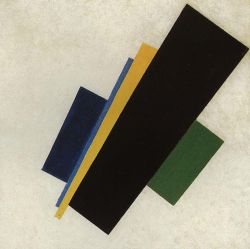 Peinture sur toile de Malevich, Suprématisme 2 - 1915 reproduction peinte à la main