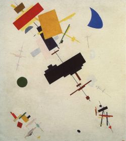 Peinture sur toile de Malevich, Suprématisme 2 - 1916 reproduction peinte à la main