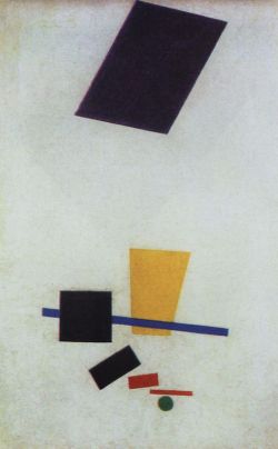 Peinture sur toile de Malevich, Suprématisme 7 - 1915 reproduction peinte à la main